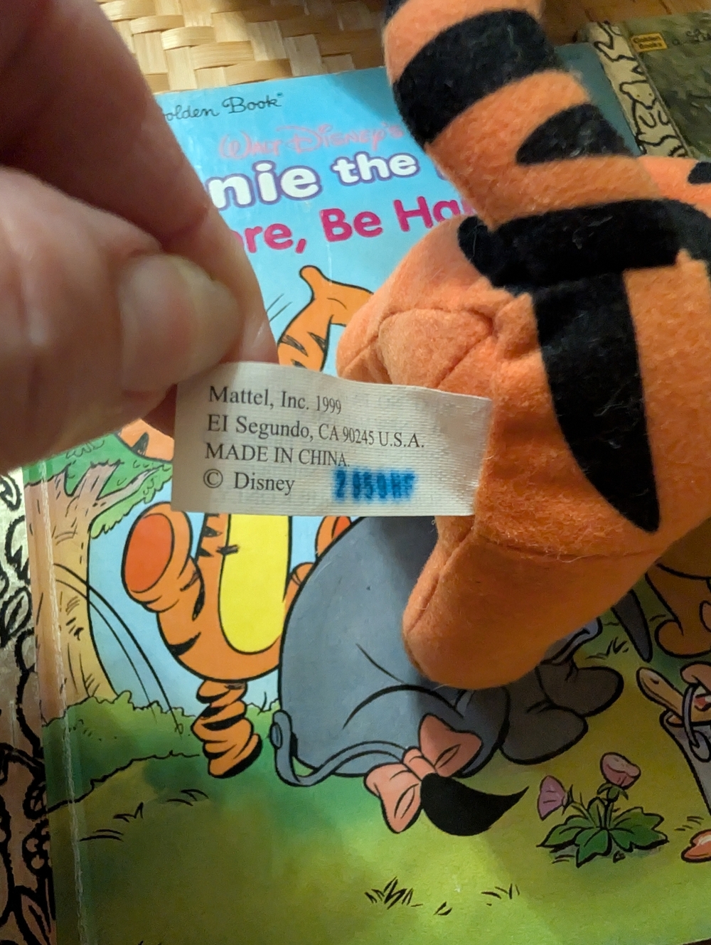 Vintage Winnie the Pooh Bundle | Little Golden Books & 3 Plush Toys - Picture 3 of 13